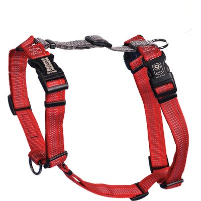 Blue-9 Blue-9 Pet Products Reflective Buckle-Neck Balance Dog Harness, Red Ember, X-Small: 13.5 to 18-in chest