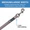 Show in main carousel: Blue-9 Pet Products Reflective Dog Leash, Gray Fog, Medium/Large: 6-ft long, 1-in wide slide 4 of 8