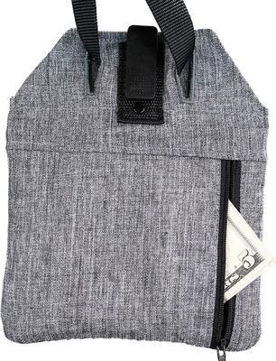 Show full view: Blue-9 Pet Products Inspire Dog Training Treat Pouch, Gray/Black slide 3 of 9