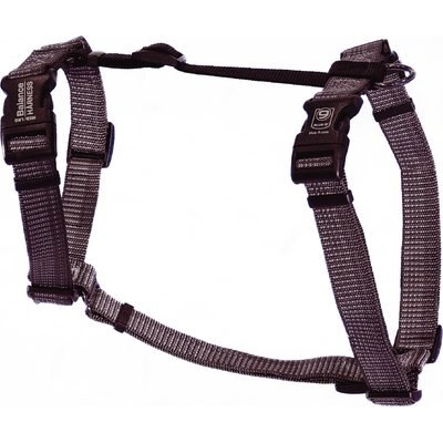 Blue-9 Blue-9 Pet Products Reflective Buckle-Neck Balance Dog Harness, Gray Fog, X-Small: 13.5 to 18-in chest