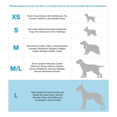 Show full view: Blue-9 Pet Products Reflective Buckle-Neck Balance Dog Harness, Blue Ice, Large: 29 to 43.5-in chest slide 5 of 9