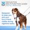 Show in main carousel: Blue-9 Pet Products Reflective Multi-Function Double Attachment Hands-Free Dog Leash, Gray Fog, Medium/Large: 6-ft long, 1-in wide slide 2 of 9