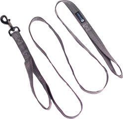 Blue-9 Pet Products Reflective Dog Leash, Gray Fog, Medium/Large: 6-ft long, 1-in wide