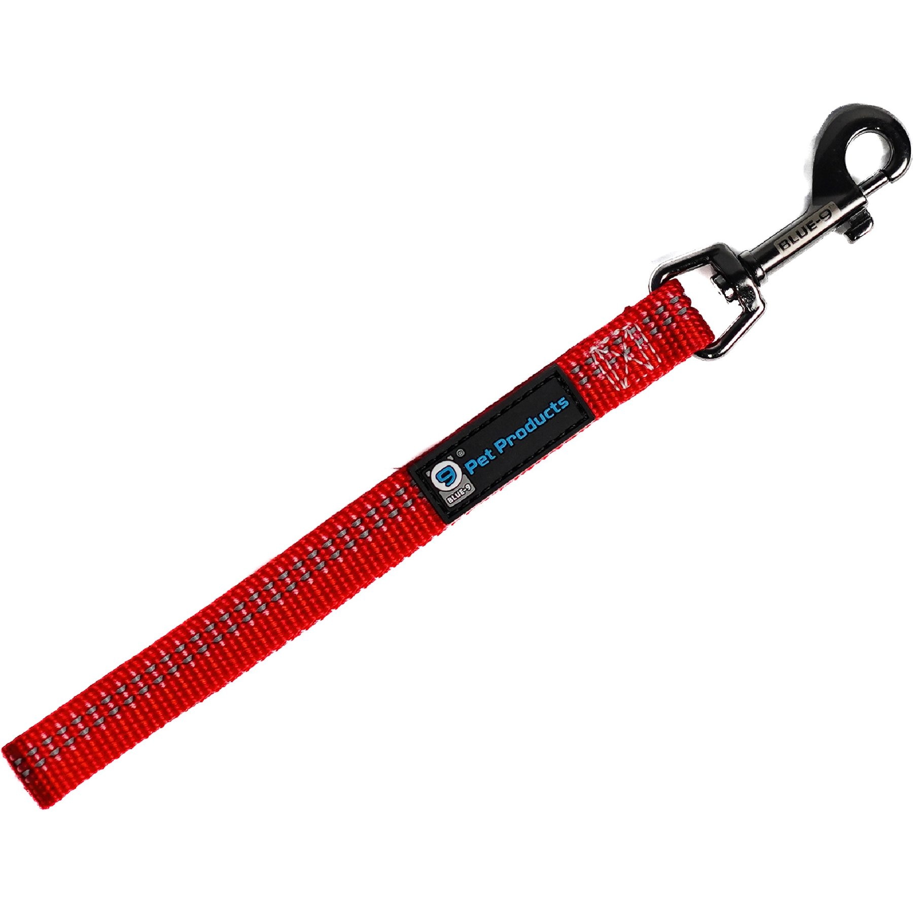 Blue-9 Pet Products Reflective Dog Training Leash, Red Ember