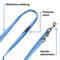 Show in main carousel: Blue-9 Pet Products Reflective Multi-Function Double Attachment Hands-Free Dog Leash, Blue Ice, Medium/Large: 6-ft long, 1-in wide slide 3 of 9