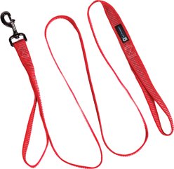 Blue-9 Pet Products Reflective Dog Leash, Red Ember, Medium/Large: 6-ft long, 1-in wide
