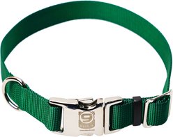 Blue-9 Pet Products Secure Pro Dog Collar, Hunter Green, Large: 16 to 26-in neck, 1-in wide