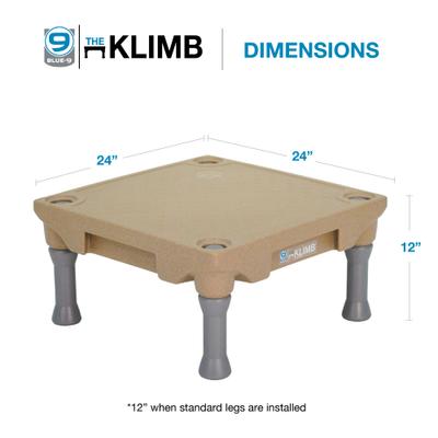Show full view: Blue-9 Pet Products KLIMB Dog Training Platform & Agility System, Tan slide 4 of 7