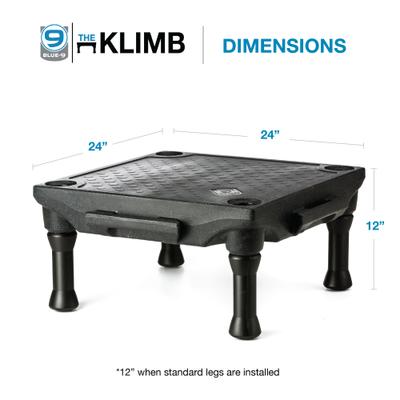 Show full view: Blue-9 Pet Products KLIMB Dog Training Platform & Agility System, Black slide 5 of 8