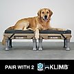 Show in main carousel: Blue-9 Restore Double Dog & Cat Bed, Gray, 24 x 48-in slide 4 of 7
