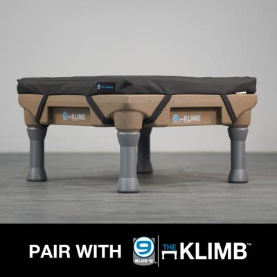 Show full view: Blue-9 Pet Products Restore Washable Dog & Cat Bed, Gray, 24 x 24-in slide 4 of 7