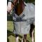 Show in main carousel: Rambo Protector Fieldsafe Plus Horse Fly Sheet, Silver with Navy, White & Beige, 72-in slide 4 of 5