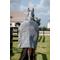 Show in main carousel: Rambo Protector Fieldsafe Plus Horse Fly Sheet, Silver with Navy, White & Beige, 72-in slide 3 of 5