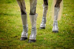 Rambo Tech-Fit Horse Fly Boot, Silver, Full slide 1 of 4