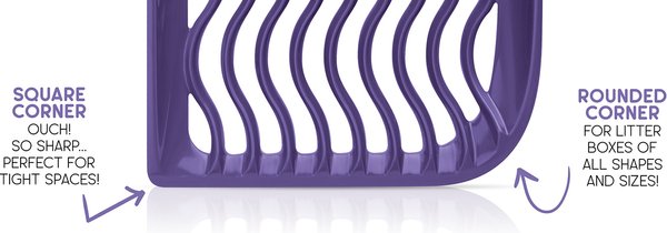 Show full view: Noba Premium Cat Litter Scoop, Blue slide 2 of 5