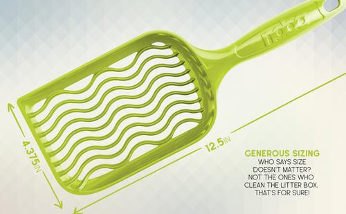 Show full view: Noba Premium Cat Litter Scoop, Ruby Red slide 4 of 5