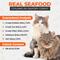 Show in main carousel: Scoochie Pet Chef Scoochies Recipe with Real Seafood Chunks in Savory Gravy Wet Cat Food, 14-oz can, case of 6 slide 6 of 8