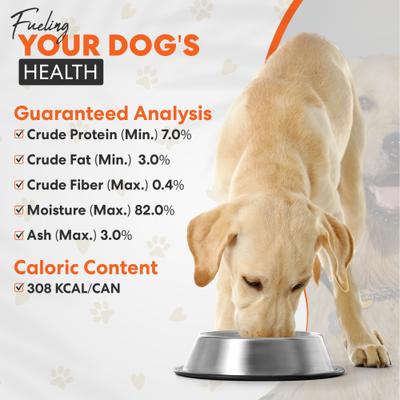 Show full view: Scoochie Pet Chef Scoochies Recipe Real Chicken in Savory Gravy Wet Dog Food, 14-oz can, case of 6 slide 6 of 8