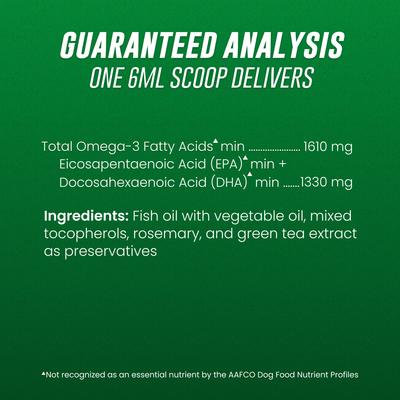 NUTRAMAX Welactin Omega-3 Liquid Skin Coat Supplement for Dogs