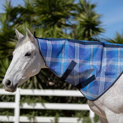 Show full view: Kensington Protective Products Horse Fly Sheet Neck Piece, Kentucky Blue, Small slide 2 of 7