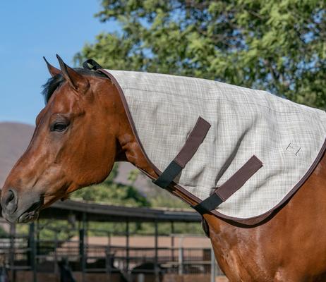 Show full view: Kensington Protective Products Horse Fly Sheet Neck Piece, Desert Sand, X-Large slide 2 of 7