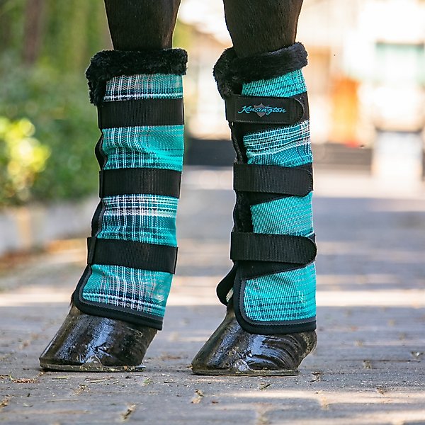 Show full view: Kensington Protective Products Protective Horse Fly Boots, Atlantis, Large, 2 count slide 2 of 8