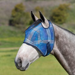 Kensington Protective Products Horse Fly Mask with Web Trim, Kentucky Blue, Horse slide 2 of 7