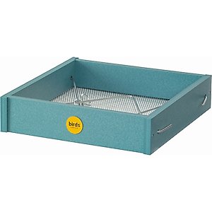 Birds Choice Hanging Tray FDR Bird Feeder, 10 x 10-in