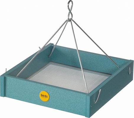 Show full view: Birds Choice Hanging Tray FDR Bird Feeder, 10 x 10-in slide 2 of 10