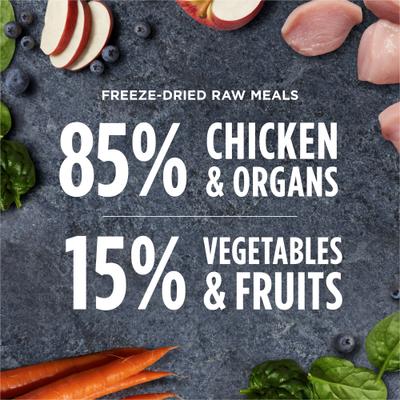 Instinct Raw Meals Cage-Free Chicken Recipe Grain-Free Adult Freeze-Dried Dog Food