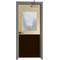 Show in main carousel: Deck the Door Decor Large Breed Dog Door Scratch Protection Plate, Oil Rubbed Bronze, Residential Entry Door 30 x 34-in slide 1 of 6