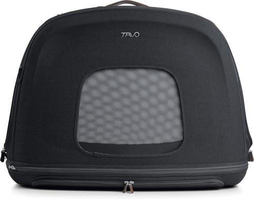 Show full view: Tavo Pets Crispin Protection System Dog & Cat Kennel, Onyx, Medium slide 3 of 11