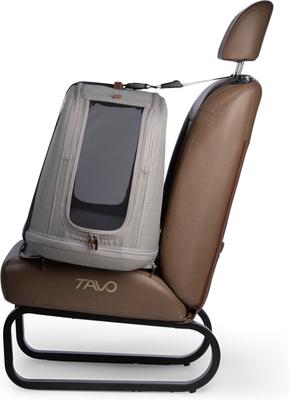 Show full view: Tavo Pets Crispin Protection System Dog & Cat Kennel, Onyx, Medium slide 4 of 11