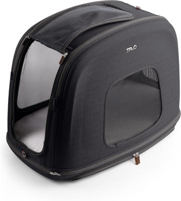 Show full view: Tavo Pets Crispin Protection System Dog & Cat Kennel, Onyx, Medium slide 6 of 11