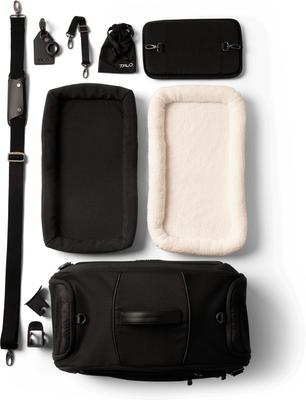 Show full view: Tavo Pets Dupree I Airline Carry-on Dog & Cat Car Seat, Onyx slide 6 of 9