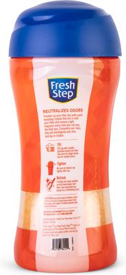 Show full view: Starter Kit - Fresh Step Triple Action Scented Clumping Clay Cat Litter, 10.5-lb bag, pack of 4 + 2 other items slide 7 of 9