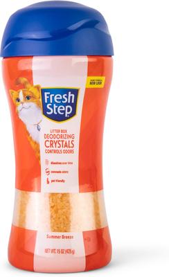 Show full view: Starter Kit - Fresh Step Triple Action Scented Clumping Clay Cat Litter, 10.5-lb bag, pack of 4 + 2 other items slide 5 of 9