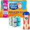 Show in main carousel: Starter Kit - Fresh Step Triple Action Scented Clumping Clay Cat Litter, 10.5-lb bag, pack of 4 + 2 other items slide 1 of 9