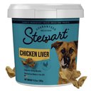 Stewart Chicken Liver Single Ingredient Freeze-Dried Raw Dog Treats, 11.5-oz tub