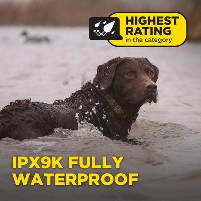 Show full view: Dogtra 1900X Waterproof Vibration & Tone Remote Dog Training Collar, 13 to 20-in neck, Camouflage slide 10 of 10