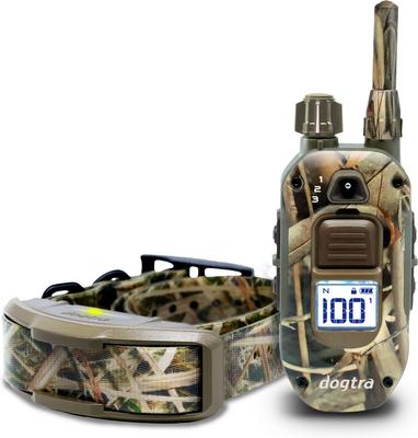 Show full view: Dogtra 1900X Waterproof Vibration & Tone Remote Dog Training Collar, 13 to 20-in neck, Camouflage slide 3 of 10