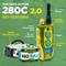 Show in main carousel: Dogtra Tom Davis Edition 280C 2.0 1/2 Mile Waterproof Vibration & Tone Remote Dog Training Collar, one-size, Green/Yellow slide 6 of 10