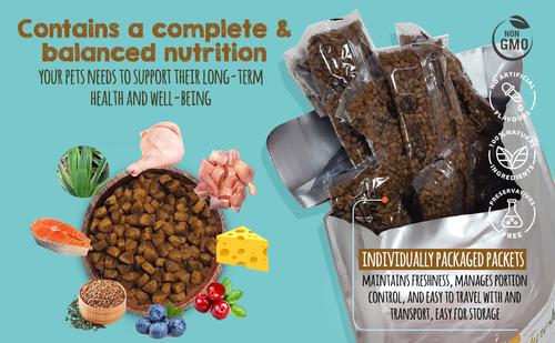 Show full view: Alpha Dog Series FURESH Limited Ingredient Duck & Salmon Recipe Dry Dog Food, 11-lb bag slide 6 of 10