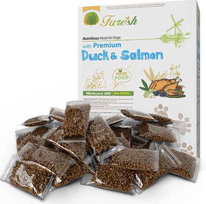 Show full view: Alpha Dog Series FURESH Puppy Limited Ingredient Duck & Salmon Recipe Dry Dog Food, 2.6-lb box slide 4 of 10