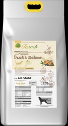 Alpha Dog Series FURESH Limited Ingredient Duck & Salmon Recipe Dry Dog Food, 11-lb bag