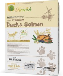 Alpha Dog Series FURESH Limited Ingredient Duck & Salmon Recipe Dry Dog Food, 2.6-lb box