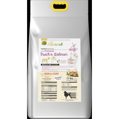 Alpha Dog Series Alpha Dog Series FURESH Skin & Coat Limited Ingredient Duck & Salmon Recipe Dry Dog Food, 11-lb bag