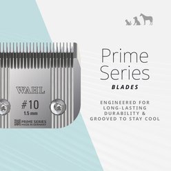 Wahl #10 Prime Series Pet Grooming Blade Set, Chrome slide 2 of 7