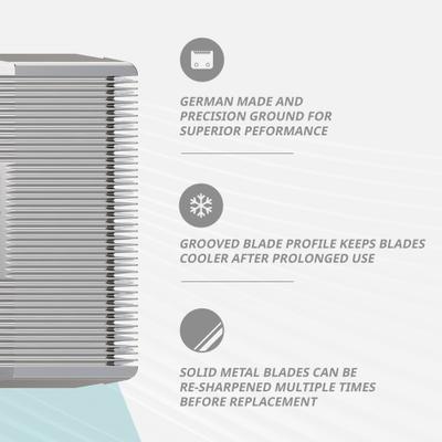 Show full view: Wahl #40 Prime Series Pet Grooming Blade Set, Chrome slide 5 of 9