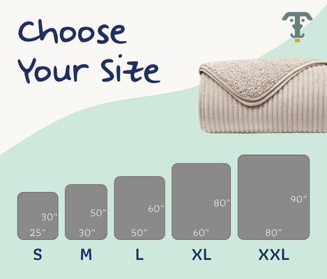 Show full view: Katziela Fur Comfort Premium Dog & Cat Throw Blanket, Brown Striped, X-Large: 60 x 80-in slide 8 of 8